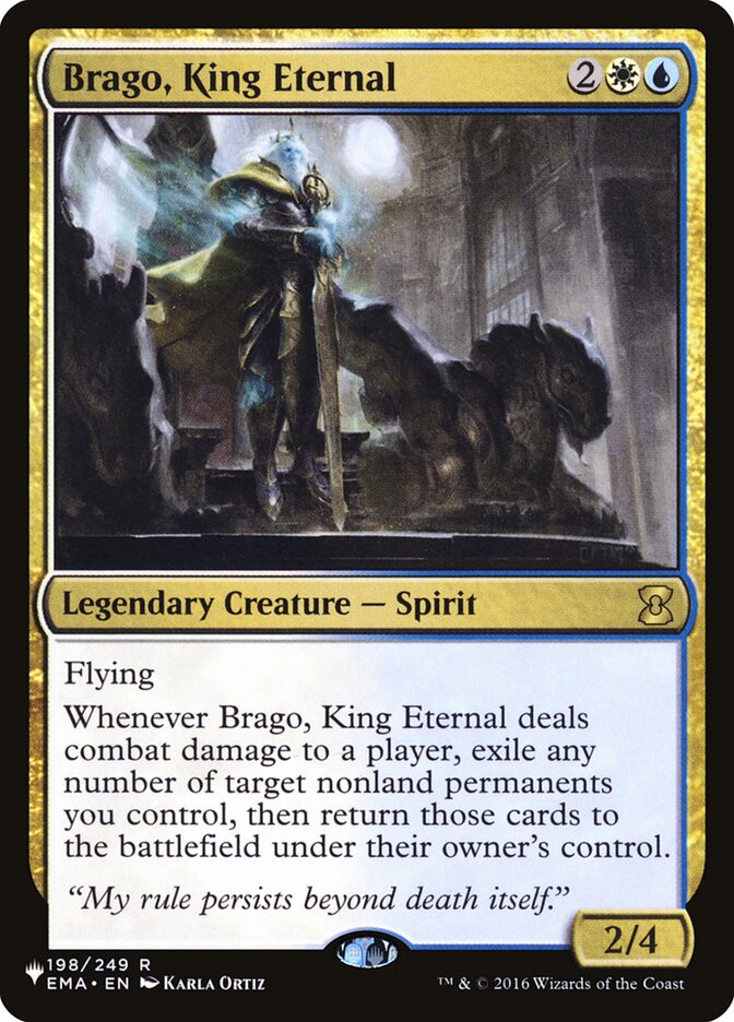 Brago, King Eternal - The List (PLIST)