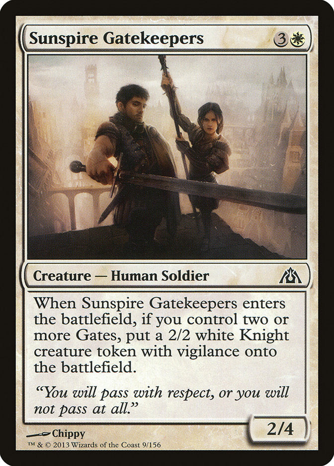 Sunspire Gatekeepers - Dragon's Maze (DGM)