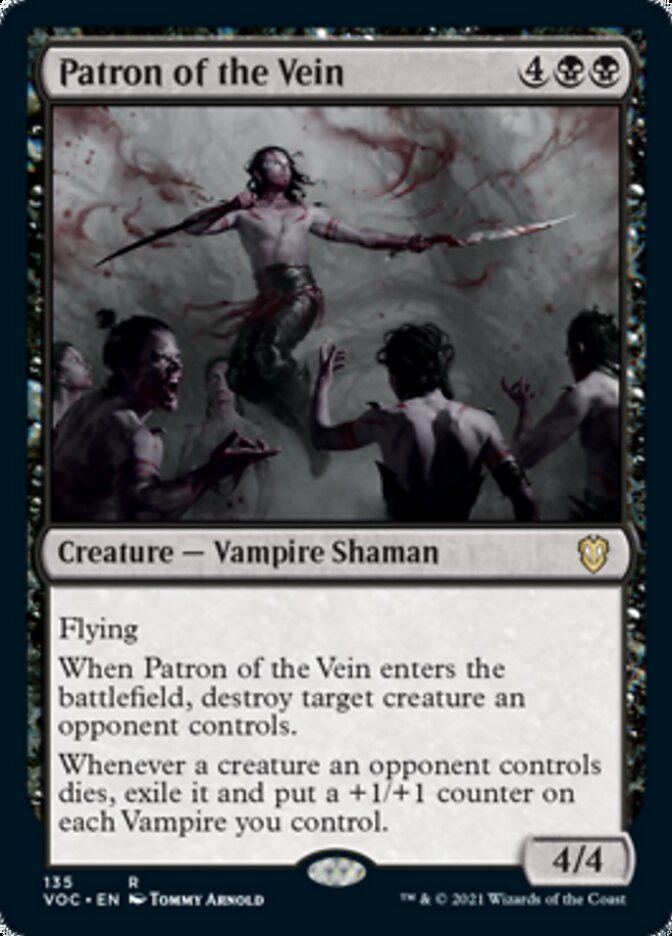 Patron of the Vein - [Foil] Crimson Vow Commander (VOC)