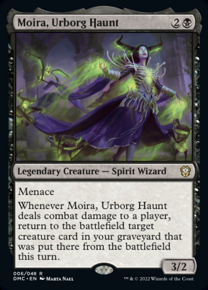 Moira, Urborg Haunt - [Foil] Dominaria United Commander (DMC)