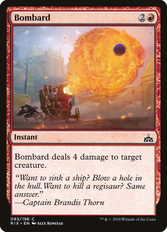 Bombard - Rivals of Ixalan (RIX)