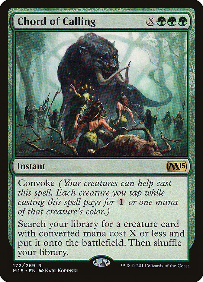 Chord of Calling - [Foil] Magic 2015 (M15)