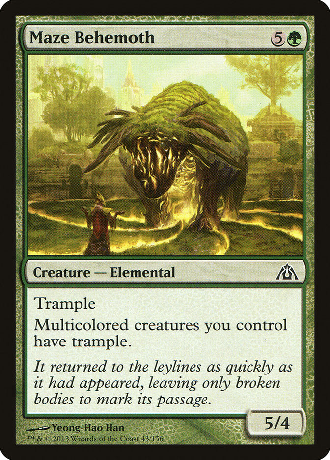 Maze Behemoth - [Foil] Dragon's Maze (DGM)