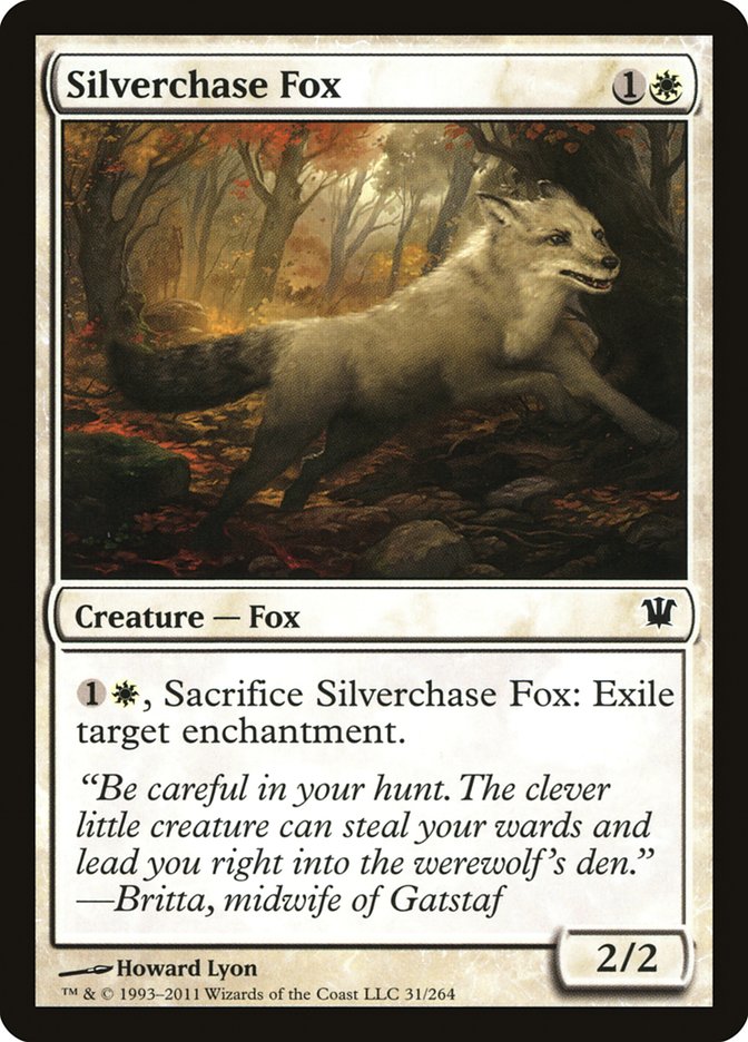 Silverchase Fox - [Foil] Innistrad (ISD)