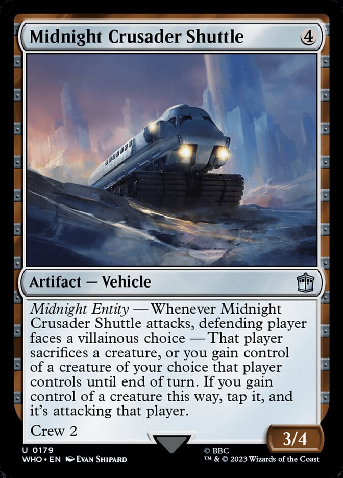 Midnight Crusader Shuttle - [Foil] Doctor Who (WHO)