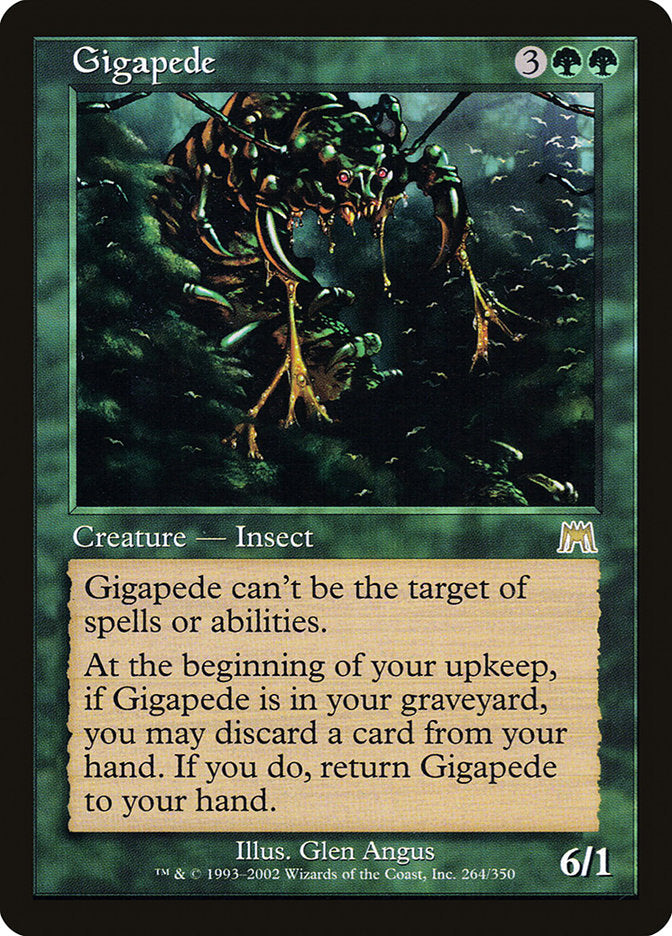 Gigapede - [Foil, Retro Frame] Onslaught (ONS)