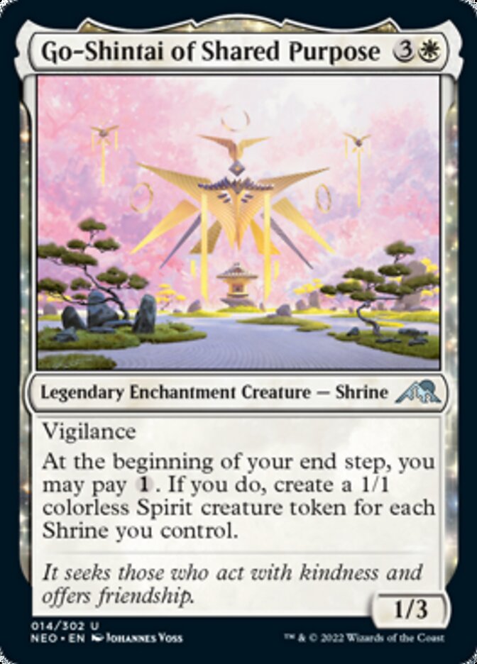 Go-Shintai of Shared Purpose - [Foil] Kamigawa: Neon Dynasty (NEO)