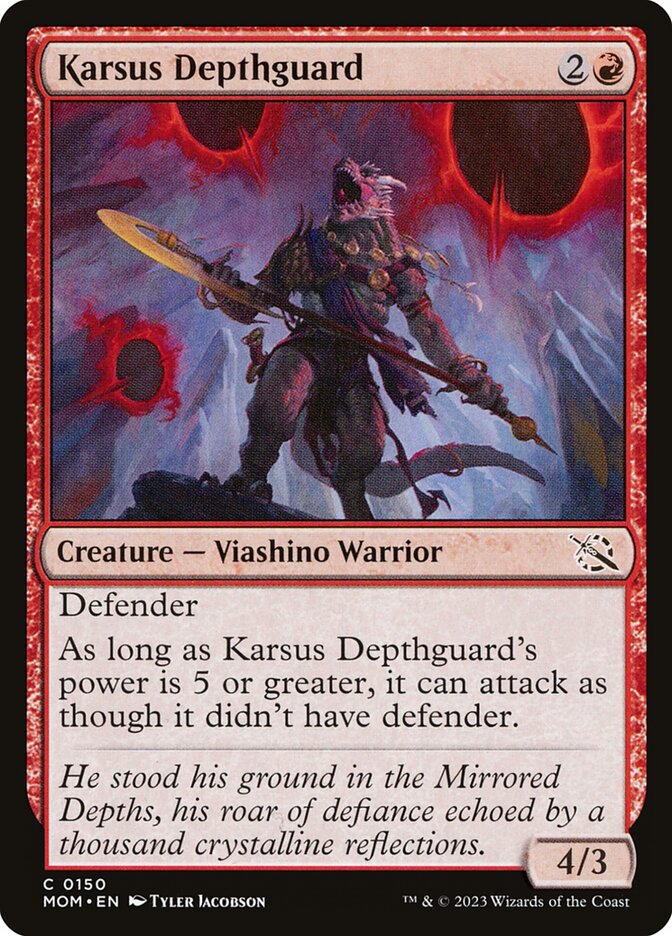 Karsus Depthguard - [Foil] March of the Machine (MOM)