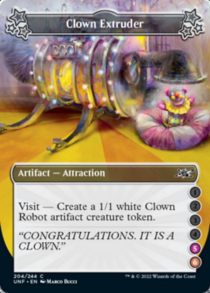 Clown Extruder - [Foil] Unfinity (UNF)