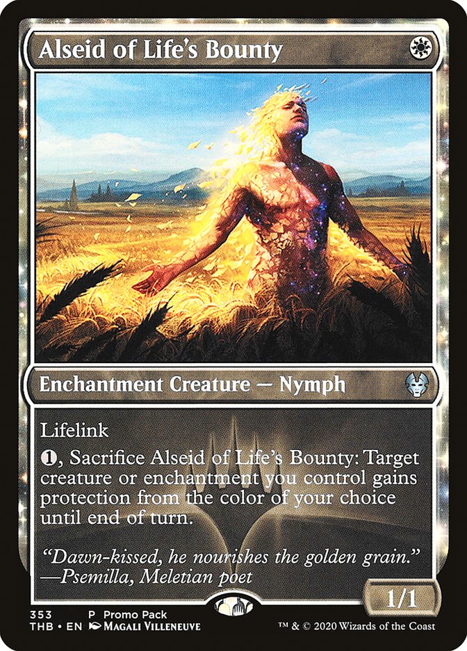 Alseid of Life's Bounty - [Foil, Promo] Theros Beyond Death (THB)