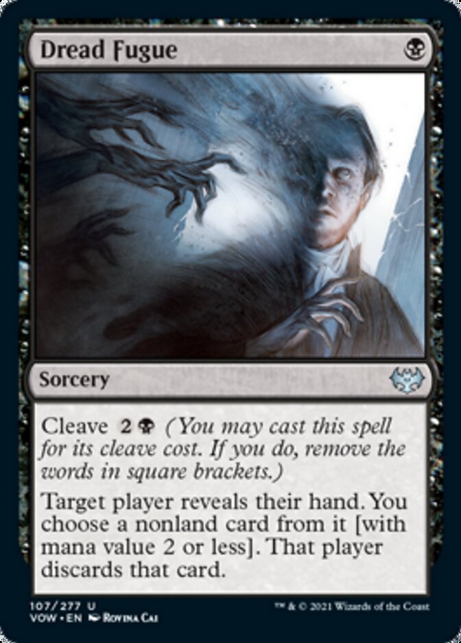 Dread Fugue - [Foil] Innistrad: Crimson Vow (VOW)