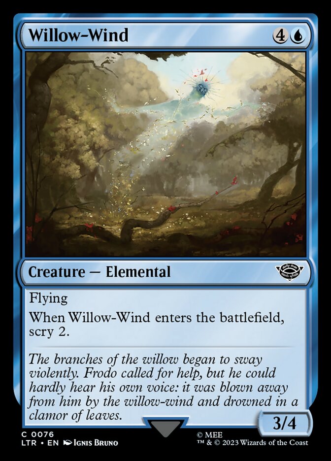 Willow-Wind - [Foil] The Lord of the Rings: Tales of Middle-earth (LTR)