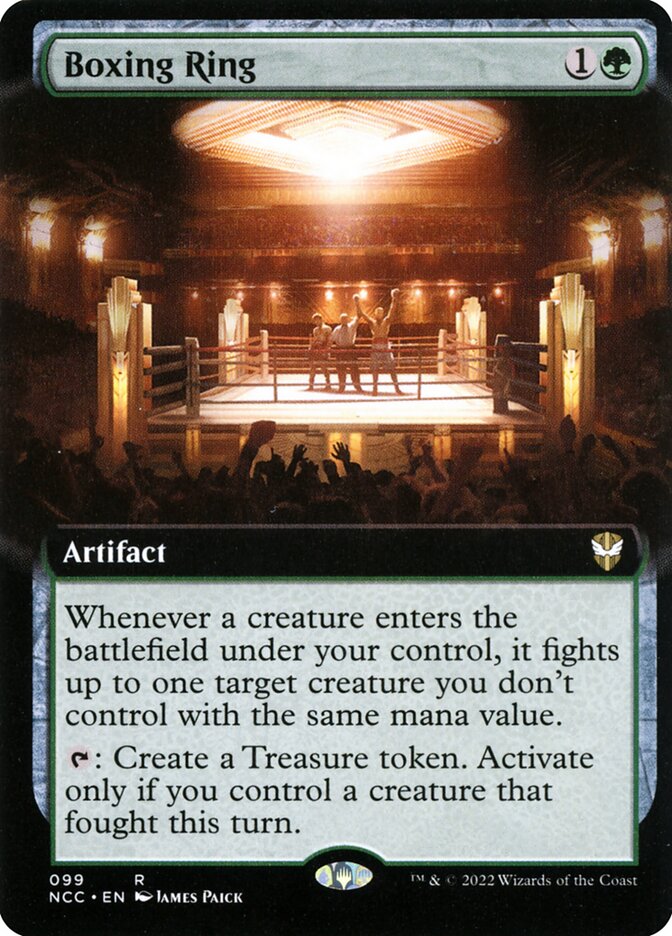 Boxing Ring - [Extended Art] New Capenna Commander (NCC)