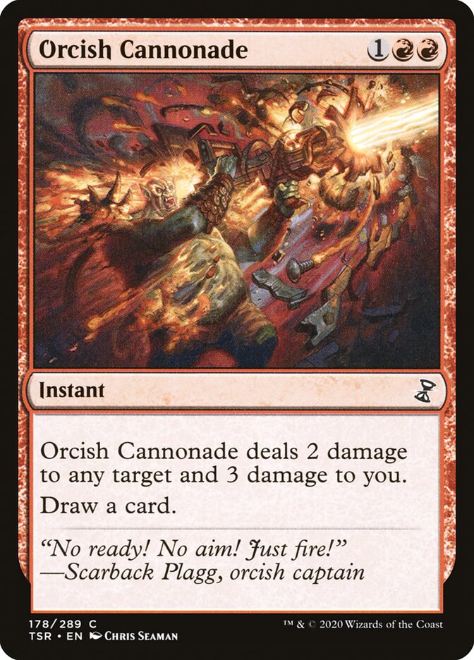 Orcish Cannonade - [Foil] Time Spiral Remastered (TSR)