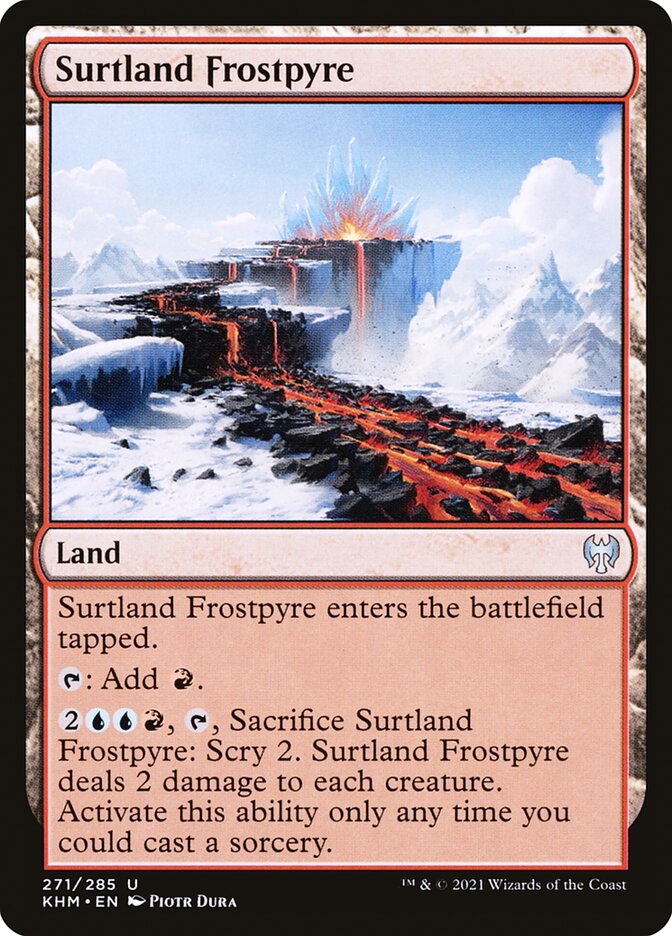 Surtland Frostpyre - [Foil] Kaldheim (KHM)
