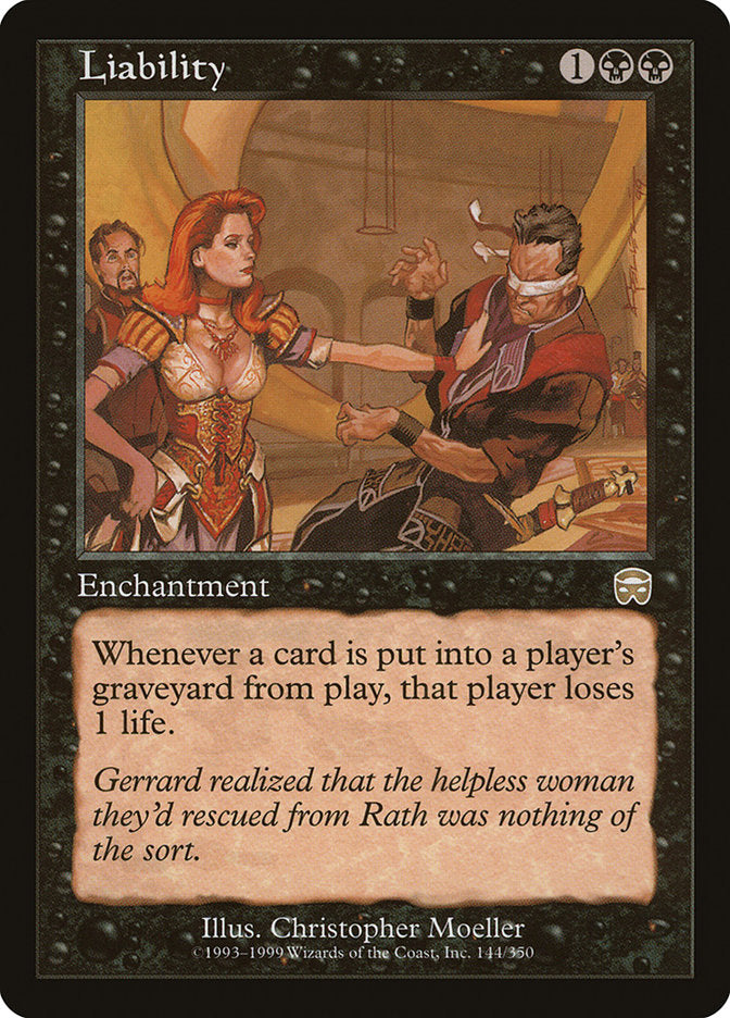 Liability - [Foil] Mercadian Masques (MMQ)