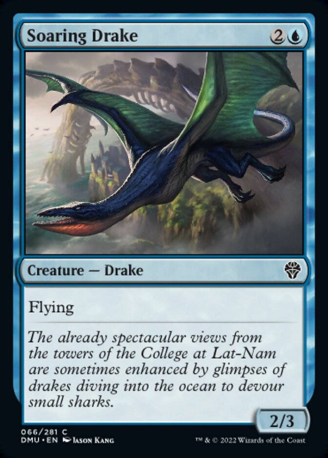 Soaring Drake - [Foil] Dominaria United (DMU)