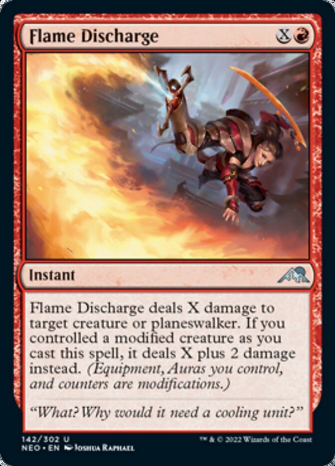 Flame Discharge - [Foil] Kamigawa: Neon Dynasty (NEO)