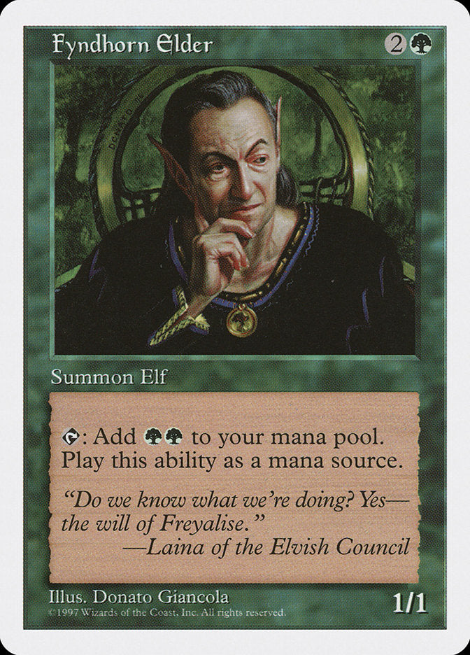 Fyndhorn Elder - Fifth Edition (5ED)
