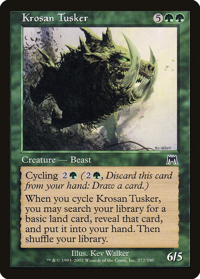 Krosan Tusker - [Foil, Retro Frame] Onslaught (ONS)