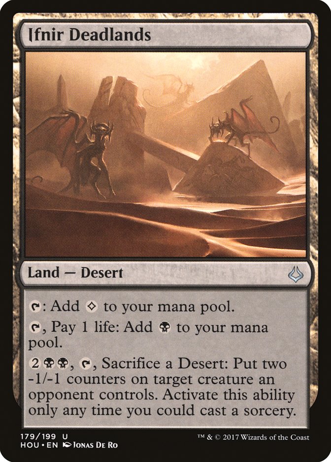 Ifnir Deadlands - [Foil] Hour of Devastation (HOU)