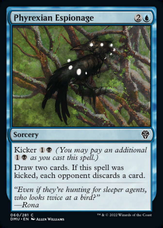 Phyrexian Espionage - [Foil] Dominaria United (DMU)
