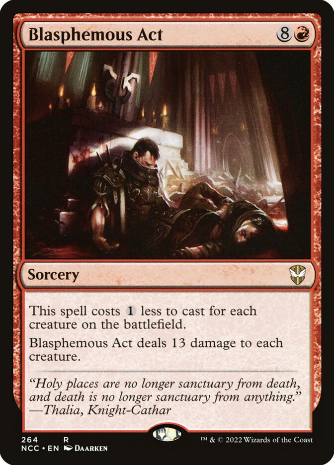 Blasphemous Act - [Foil] New Capenna Commander (NCC)
