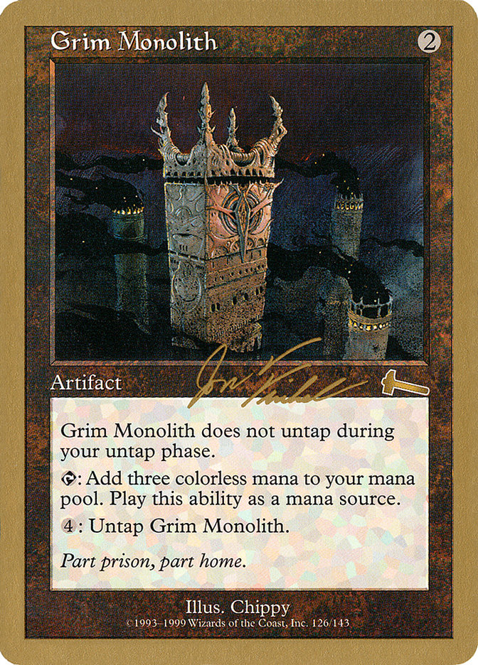 Grim Monolith - World Championship Decks 2000 (WC00)