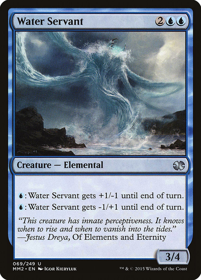 Water Servant - [Foil] Modern Masters 2015 (MM2)