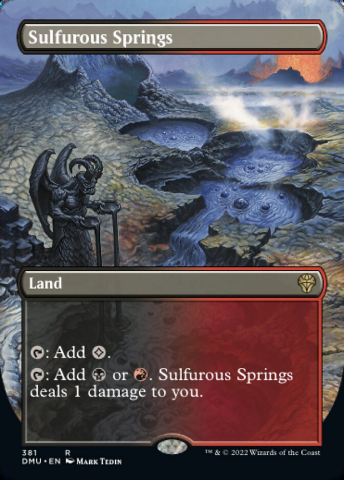 Sulfurous Springs - [Borderless] Dominaria United (DMU)