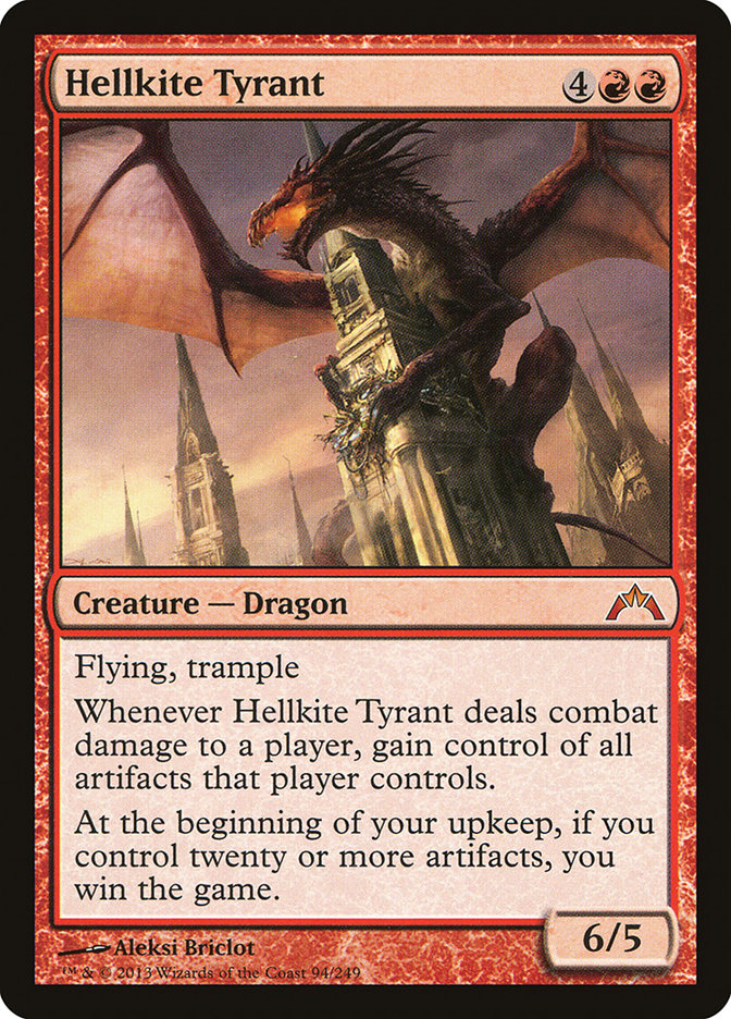 Hellkite Tyrant - [Foil] Gatecrash (GTC)