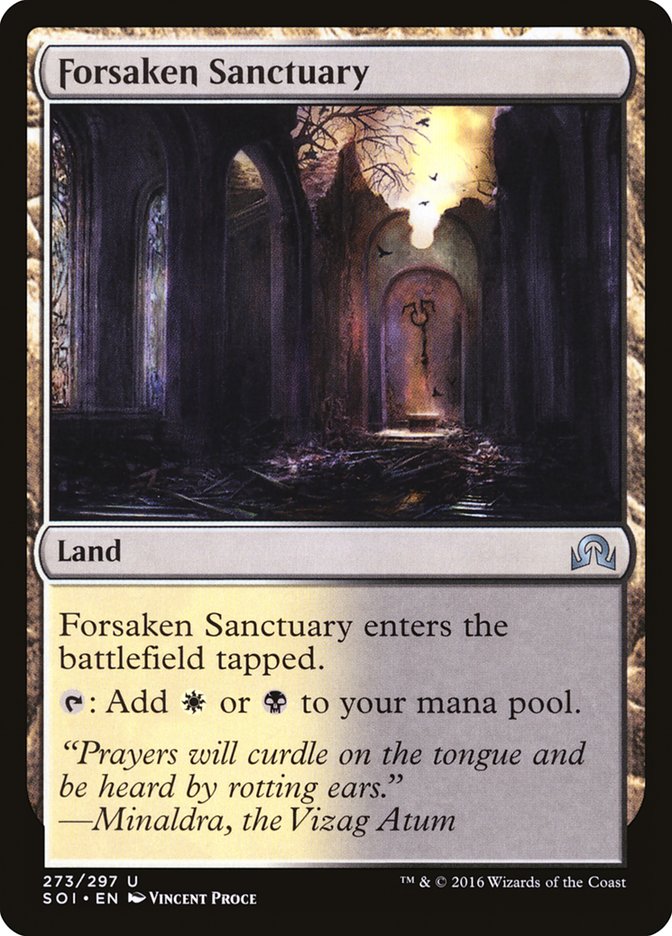 Forsaken Sanctuary - [Foil] Shadows over Innistrad (SOI)