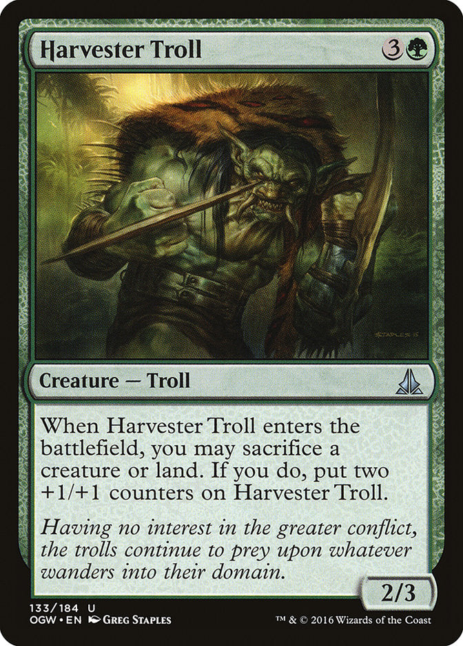 Harvester Troll - [Foil] Oath of the Gatewatch (OGW)