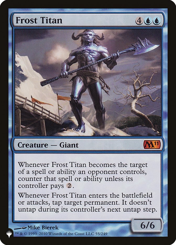 Frost Titan - The List (PLIST)