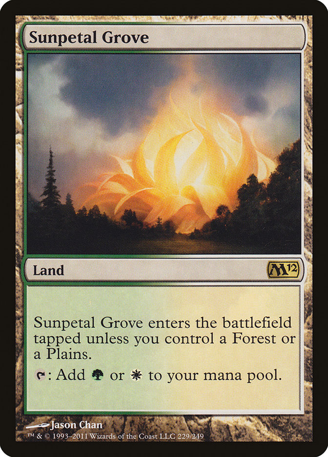 Sunpetal Grove - [Foil] Magic 2012 (M12)