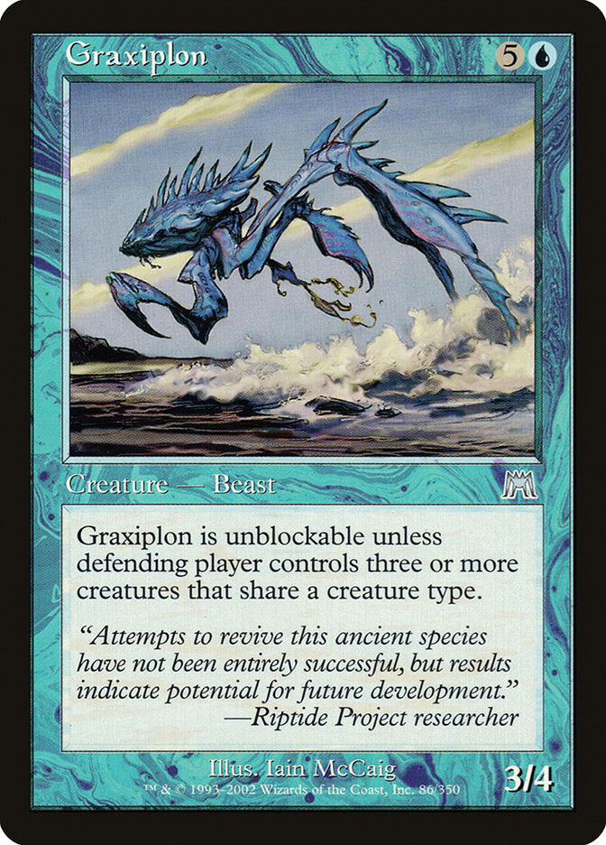 Graxiplon - [Foil, Retro Frame] Onslaught (ONS)