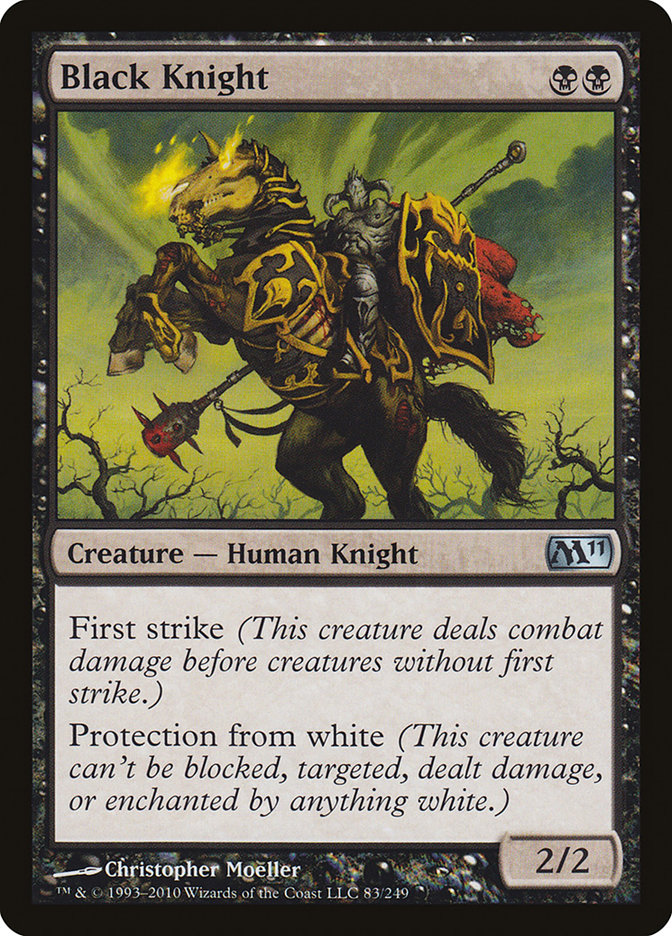 Black Knight - [Foil] Magic 2011 (M11)