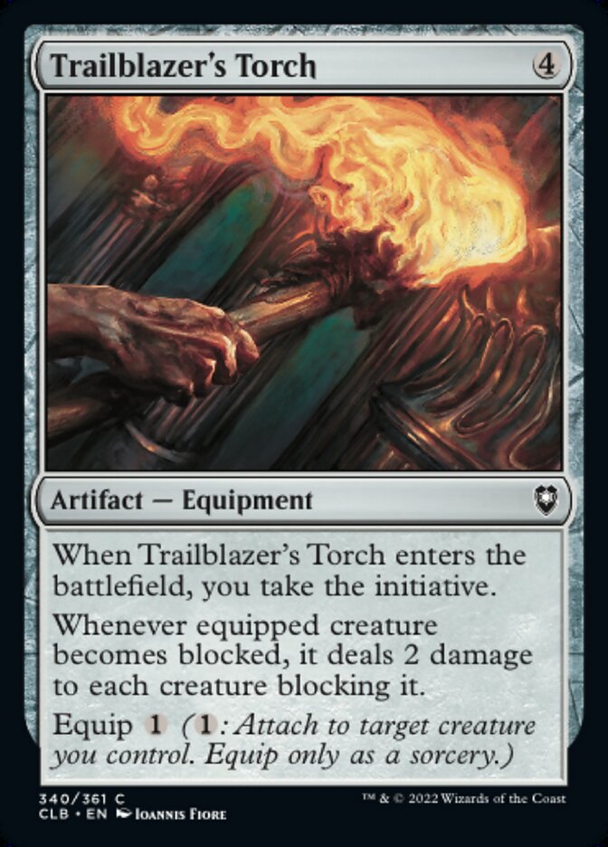 Trailblazer's Torch - [Foil] Commander Legends: Battle for Baldur's Gate (CLB)