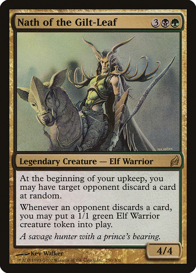 Nath of the Gilt-Leaf - [Foil] Lorwyn (LRW)