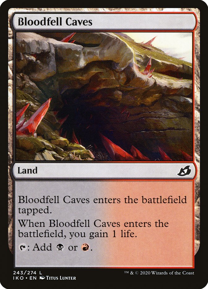 Bloodfell Caves - [Foil] Ikoria: Lair of Behemoths (IKO)