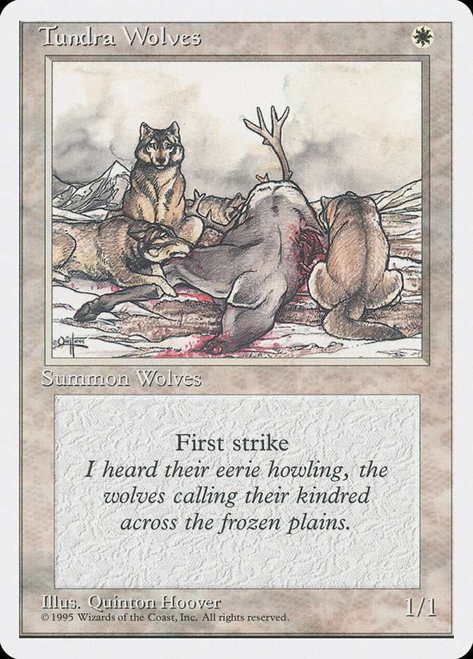 Tundra Wolves - Fourth Edition (4ED)
