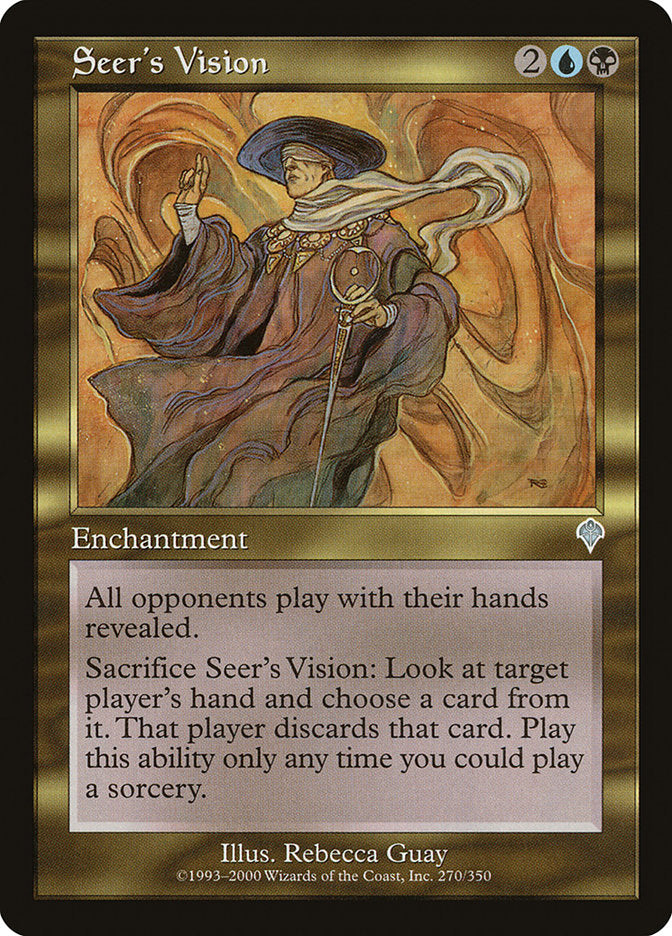 Seer's Vision - [Foil, Retro Frame] Invasion (INV)