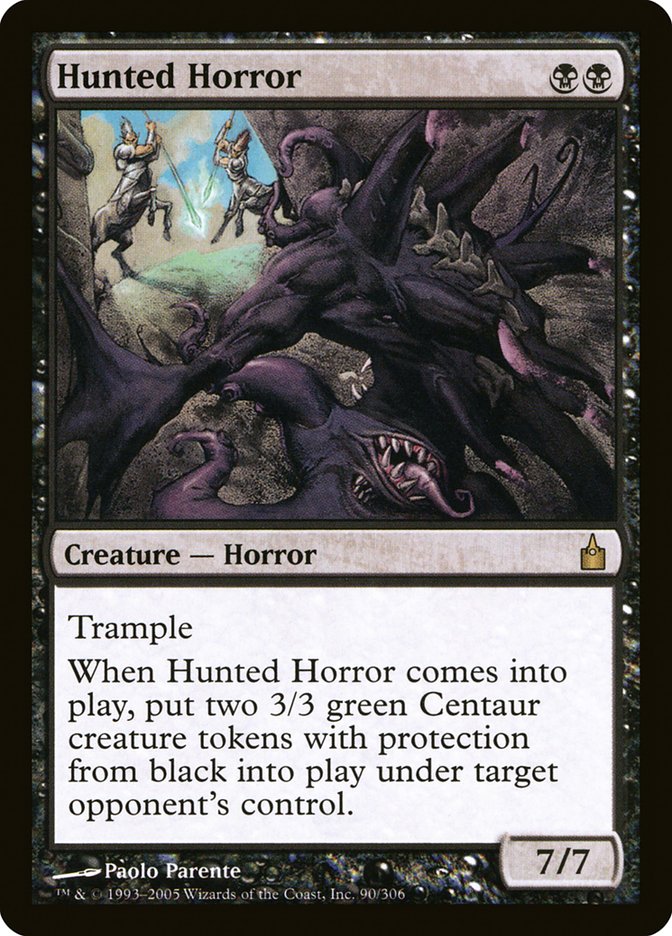 Hunted Horror - [Foil] Ravnica: City of Guilds (RAV)