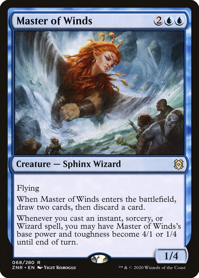 Master of Winds - [Foil] Zendikar Rising (ZNR)