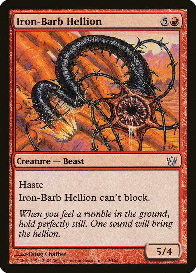 Iron-Barb Hellion - [Foil] Fifth Dawn (5DN)