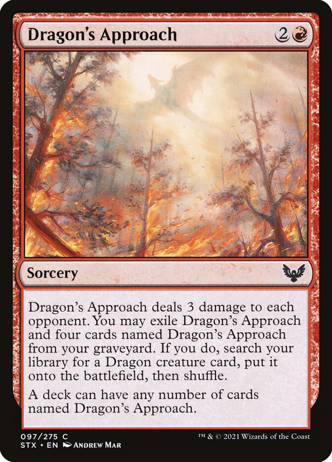 Dragon's Approach - [Foil] Strixhaven: School of Mages (STX)
