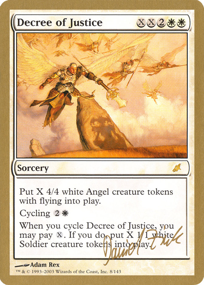 Decree of Justice - World Championship Decks 2003 (WC03)