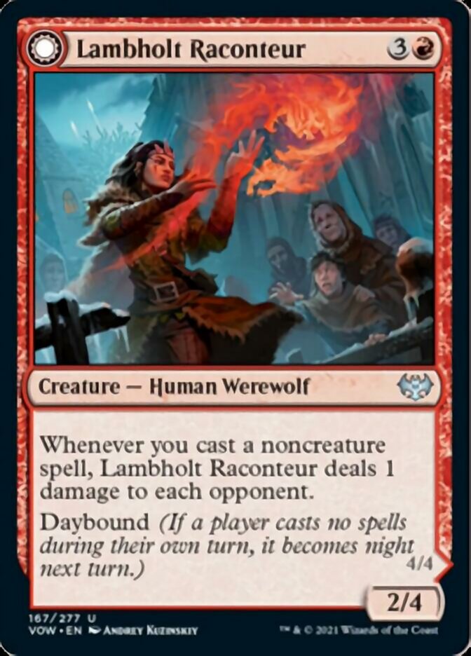 Lambholt Raconteur // Lambholt Ravager - Innistrad: Crimson Vow (VOW)
