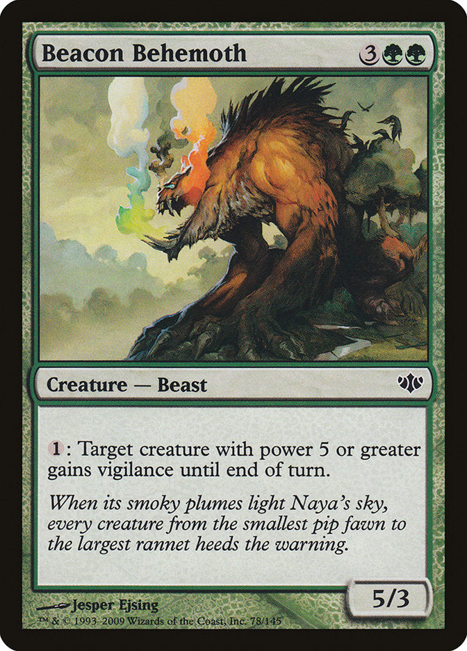 Beacon Behemoth - [Foil] Conflux (CON)