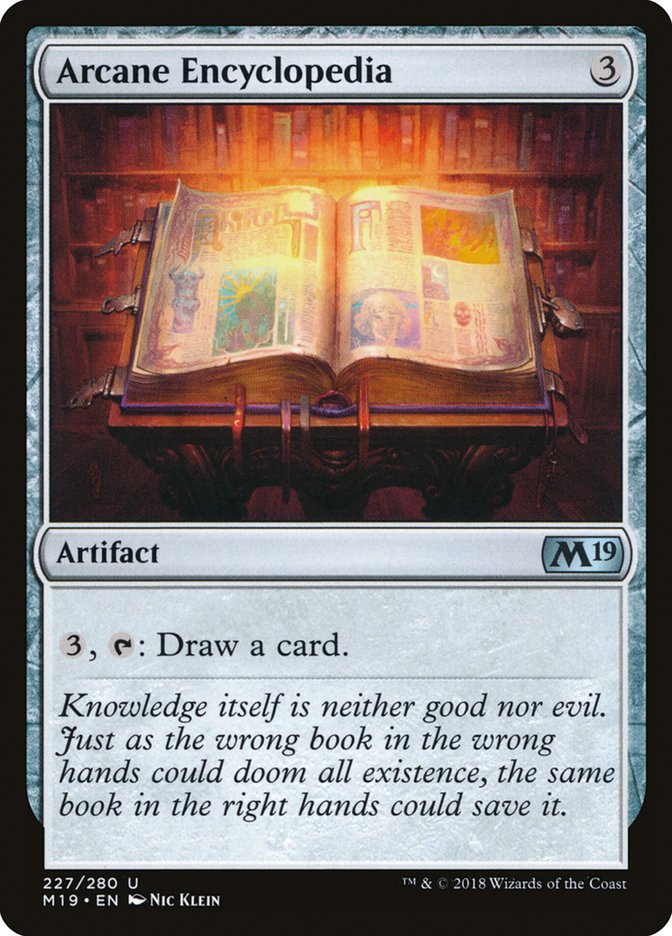 Arcane Encyclopedia - [Foil] Core Set 2019 (M19)